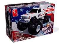 AMT AMT1351M/12 1/32 USA-1, Monster Truck Model Kit, Multi-Coloured