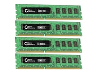 Coreparts - Ddr3 - Sats - 32 Gb: 4 X 8 Gb - Dimm 240-Pin - 1600 Mhz / Pc3-12800 - Ej Buffrad - Ecc