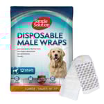 Simple Solution Disposable Skvättskydd 12-pack (L)