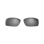 Walleva Titanium Polarized Lenses For Oakley Square Wire II (OO4075 Series)