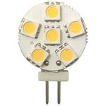1852 LED G4 spot side pin Ø24mm 10-35vdc 1/10W - 2 pak