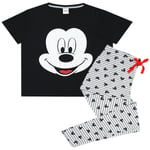 Mickey Mouse Womens/Ladies Pyjama Set NS5835