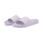 PUMA Badtofflor Leadcat 2.0 - Lavender Fog/vit, storlek 49½