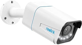Reolink RLC-811A CCTV Camera, White/Black, 8 Megapixels, PoE