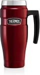 Thermos 101813 Stainless King Travel Mug, Red, 470 ml , Large
