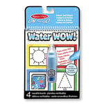 Melissa & Doug Water Colours and Shapes | Water Reveal Travel Book | Activity Pad | 3+ | Gift for Boy or Girl