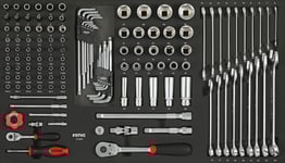 Hylssats 1/4" & 1/2" SFS 130-Delar Sonic