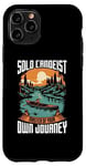 iPhone 11 Pro Solo Canoeing Design For Kayaking Lover - Solo Canoeist Case