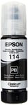 EPSON - 114 EcoTank Photo Black Ink Bottle, 70ml