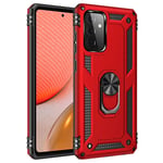 samsung Samsung A72 Military Armour Case Red