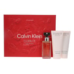 Calvin Klein Eternity 50ml Eau de Parfum, 100ml Body Lotion, Shower Gel Gift Set