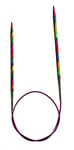 KnitPro 40 cm x 3.5 mm Symfonie Fixed Circular Needles, Multi-Color