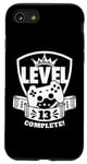 Coque pour iPhone SE (2020) / 7 / 8 Level 13 Complete Tenue de jeu pour le 13ème anniversaire 13