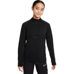 Nike Dri Fit Academy 21 Drill 1/2 Zip Treningsgenser Barn - Svart - str. 122 - 128