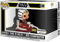 Funko Pop Deluxe Star Wars 638 Ahsoka Tano I Delta 7 Jedi Starfighter Special Edition
