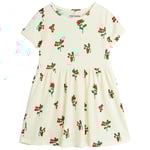 Mini Rodini Lingonberries Aop Klänning Offwhite |  | 80/86 cm