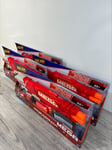 Pack of 4 Nerf N-Strike Mega Double Breech Blaster, Kids Fun, Soft Darts, in Red