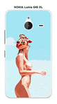 Onozo Coque Nokia Lumia 640 XL Design Femme Sexy A la Plage