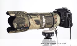 Rolanpro Objektivskydd för Canon EF 70-200mm F2.8 L IS II USM | Kamoflagefärgad | Skyddar objektivet