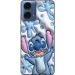 Motorola Moto G04 Genomskinligt Skal Bubbliga Stitch
