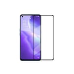 FTRONGRT for Oppo Find X3 Lite Screen Protector,[9H Hardness,Full Coverage,No bubbles and fingerprint],Scratch-resistant tempered glass film for Oppo Find X3 Lite-Black(1 Pack)
