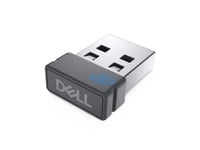 Dell Universal Pairing Receiver Wr221 - Trådlös Mottagare Till Mus/Tangentbord - Usb, Rf 2,4 Ghz - Titan Gray