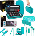 Orzly Switch Lite Accessories Bundle - Case & Screen Protector for Nintendo Swit