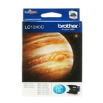 Brother Original Lc1240c Cyan Ink Cartridge (600 Pages)