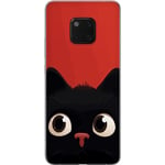 Huawei Mate 20 Pro Gennemsigtigt Telefoncover Busig Katt
