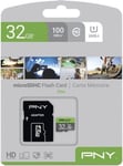 PNY Elite Flash Memory 32 GB MicroSDHC Class 10