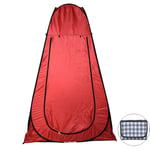 XUENUO Toilet Tents for Outdoors, Instant Portable Privacy Toilet Tents Pop Up Tent Camp for Camping Changing Room Rain Shelter with Window and Beach,A