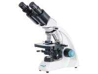 Levenhuk 400B, Optiskt mikroskop, Svart, Vit, Metall, 0 - 55 mm, 0 - 20 mm, 1000x