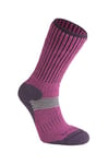 Bridgedale Women's Cross Country XC Classic Ski Socks - Berry/Plum, Size UK 7 - 8.5