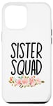 Coque pour iPhone 12 Pro Max Tenues assorties Big Sister Little Sister Squad
