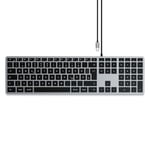 Satechi Slim W3 Wired Keyboard German (QWERTZ)
