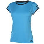 adidas Women's Club 3 Str Polo Shirt, Womens, T-Shirt, DU0959, Shocya, M