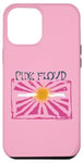 iPhone 15 Plus Pink Floyd 1967 Sun Logo Case
