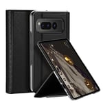 Dux Ducis Google Pixel Fold Plånboksfodral Brill - Svart