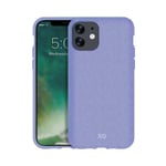 XQISIT Eco Flex for iPhone 11 6.1" Lavender Blue Case Back Cover