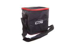 Care poleringsbag - 24x19x22cm - Svart med rød - Care logo