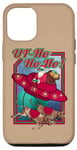 Coque pour iPhone 13 Pro Père Noël extraterrestre | Noël OVNI HO HO HO