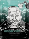 BARBER PRO Gentlemens Sheet Mask with Anti-Aging Collagen | Hydrating, Anti-Agin