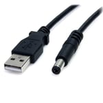 Startech Usb To Type M Barrel 5v Dc Power Cable