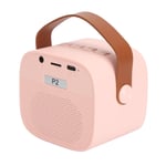 Karaoke Machine Portable Speaker Pink Voice Changing For Party For Kids