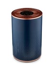 Tower T673000Blg Desktop Air Purifier, Powerful Hepa 13 Filter With Multicolour Mood Lighting, Midnight Blue And Rose Gold