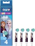Braun Oral B Stages DISNEY FROZEN Kids Toothbrush Replacement Brush Heads Pack 4