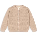 Konges Sløjd Iris knit cardigan – powder puff - 6m