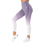 ICANIWILL ICIW Ombre 7/8 Seamless Tights S Purple
