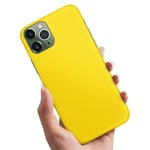 iPhone 11 Pro - Skal/Mobilskal Gul Gul