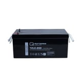 Q-Batteries 12LC-260 / 12V - 278Ah deep cycle AGM batteri (Forbrugsbatteri)